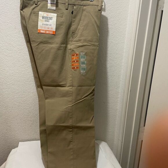 Men's Dockers Straight-Fit Workday Khaki Smart 360 Flex Pants 38x30 - Picture 1 of 15
